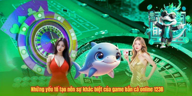 Những yếu tố tạo nên sự khác biệt của game bắn cá online 123B